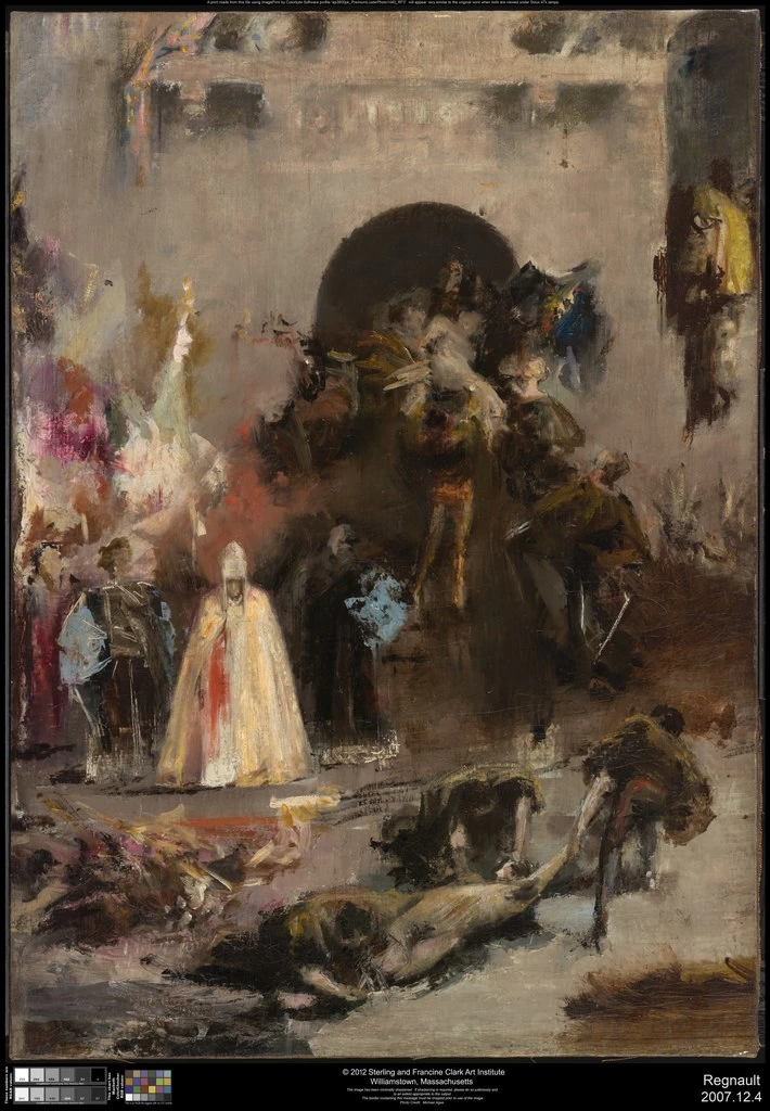 Scena dell'Inquisizione spagnola - Clark Art Institute, Williamstown